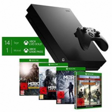 Xbox One X, Metro Saga Bundle + The Division 2 oder Fallout 76 bei amazon.de