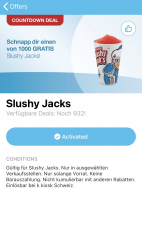 Gratis Slushy bei Kkiosk