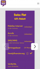 TalkTalk Swiss Flat: CH alles unlimitiert mit 5G-Speed für CHF 14.95 / Mt. (Sunrise-Netz)