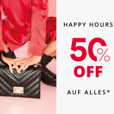 Happy Hour bei Vögele Shoes: 50% auf alles