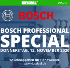 Heute BOSCH Professional Special bei DayDeal.ch