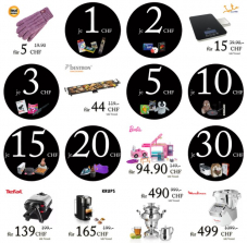 Black Friday Angebote bei eUniverse ab CHF 1.-