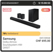 SAMSUNG HW-Q950T Dolby Atmos Soundsystem