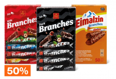 50% auf Branches bei Migros