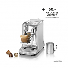Nespressomaschine Sage Creatista Pro + gratis Nespresso-Kapseln im Wert von 50 Franken bei Manor