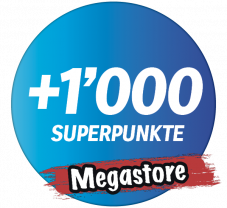 Coop Megastores: +1000 Superpunkte bei Einkauf ab CHF 100.-