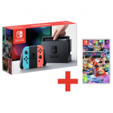 Nintendo Switch R/B + Mario Kart Deluxe 8 bei Fust