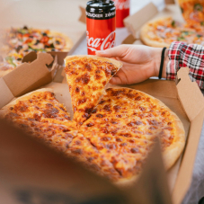 50% auf alle Pizzas bei Dominos