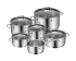 WMF 92BF Astoria Topf-Set 6-teilig aus Edelstahl bei Nettoshop