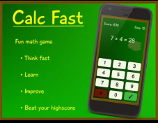 Android App Calc Fast gratis im PlayStore