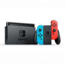 Nintendo Switch Rot/Blau inkl. SanDisk 64GB SD Karte bei Dodax