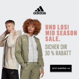 Adidas Mid-Season Sale: 20-30% Rabatt mit Gutschein