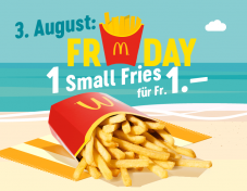 McDonalds Sommerhits: Heute Friesday
