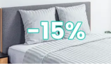 🛏️ Promo linge de lit – -15% supplémentaires sur le linge de lit !