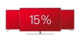 15% Rabatt auf Samsung-TVs bei digitec bis 22.10.