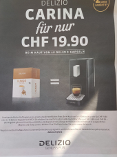 Delizio Carina bei Migros / Delizio