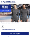 Thermounterwäsche / Bekleidung ab 50% reduziert