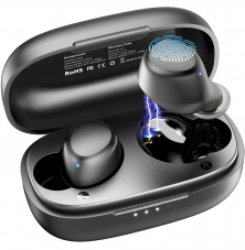 TOZO A1 Mini Wireless sehr günstige Ohrhörer (Bluetooth 5.0 + USB-C) bei Amazon.de