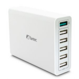 FANTEC QC3-A61 Quick Charge, 6-Port USB Schnellladegerät