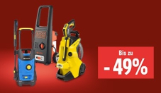 Bis zu 49 % Rabatt auf Hochdruckreiniger – Jumbo Aktion