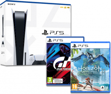 Playstation 5 / PS5 + Horizon Forbidden West + Gran Turismo 7 bei CeDe