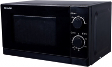 Sharp Mikrowelle R200BKW mit 800 Watt Leistung und 20 Liter Garraumvolumen inkl. Gratisversand