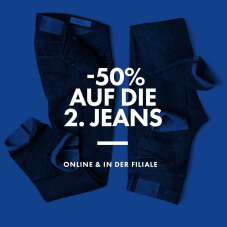 50% auf die zweite Jeans bei WE Fashion, z. B. 2 x Damen-skinny-hose mit mid-ris für CHF 89.93 statt CHF 119.90