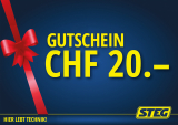 20.- ab MBW 50.- Steg Electronics Gutschein