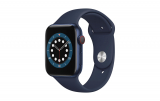 APPLE Watch Series 6 GPS + Cellular, 40mm Aluminiumgehäuse, Blau mit Sportarmband bei amazon.fr