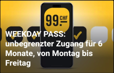 Pathé Weekday Pass - 6 Monate unbegrenzt Kino zum Schnäppchenpreis (99.-)