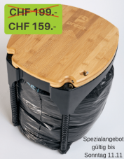 prezit - der Abfalleimer mit Komprimierfunktion zum Spezialpreis von CHF 159.00