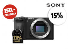 Sony Alpha 6600 Body, 15% Rabatt und 150.– Cashback