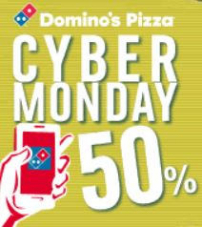 Cyber Monday bei Domino’s 50% auf alles