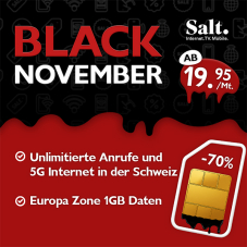 Alles unlimitiert in CH für 19.95/Mt lebenslang inkl. 1 Monat gratis