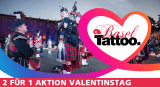 Basel Tattoo 2 für 1 Aktion am Valentinstag