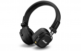 Marshall Major IV Bluetooth Kopfhörer (On-ear, Schwarz) mit mehr als 80 Stunden kabelloser Spieldauer