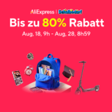 AliExpress Sommer-Mega-Sale! Spart bis zu 80%!
