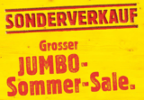 Sonderverkauf - Grosser Jumbo Sommer-Sale (mit Gutscheincodes zusätzlich 25% sparen)