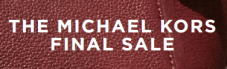 Final Sale bei Michael Kors