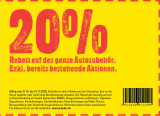 Jumbo: 20% auf alles Autozubehör