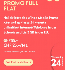 Wingo – Full Flat für 24 Monate