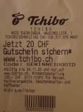 Tchibo.ch Gutschein 20CHF bis 24.11. MBW 100CHF