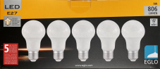 [Lokal] Coop Center Eleven (Baumarkt): 5 LED-Glühbirnen, E27, 9 W, 806 lm