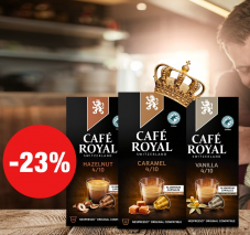 Café Royal: 23 % auf 3 Bestseller zum Dreikönigstag