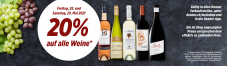 20% auf alle Weine bei Denner