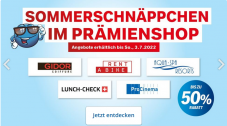 Im Coop Prämienshop gibt es zur Zeit die Lunch Checks mit 10% Rabatt