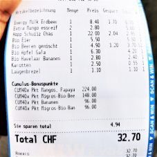 80fache Cumulus-Punkte auf Bio-Bananen bei Migros