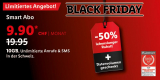 Black Friday – Lidl Plus Smart Abo für 9.90.-/ Monat (CH 10GB, unlim. Anrufe & SMS, Salt-Netz)
