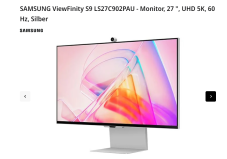 SAMSUNG ViewFinity S9 LS27C902PAU - Monitor, 27 „, UHD 5K