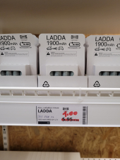 Ikea LADDA Akku deal in der Fundgrube von Ikea Dietlikon